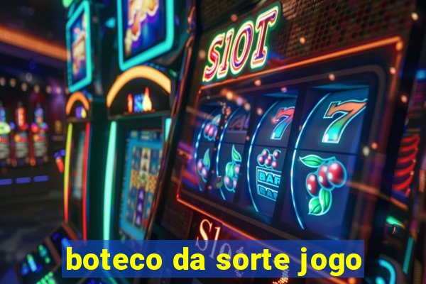 boteco da sorte jogo